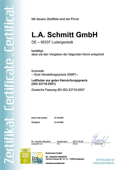 2018-12-17-la_schmitt-iso-22716-version-3 2018-12-17-la_schmitt-iso-22716-version-3